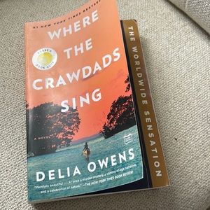 Used best selling book Where the Crawdads Sing by Delia Owens